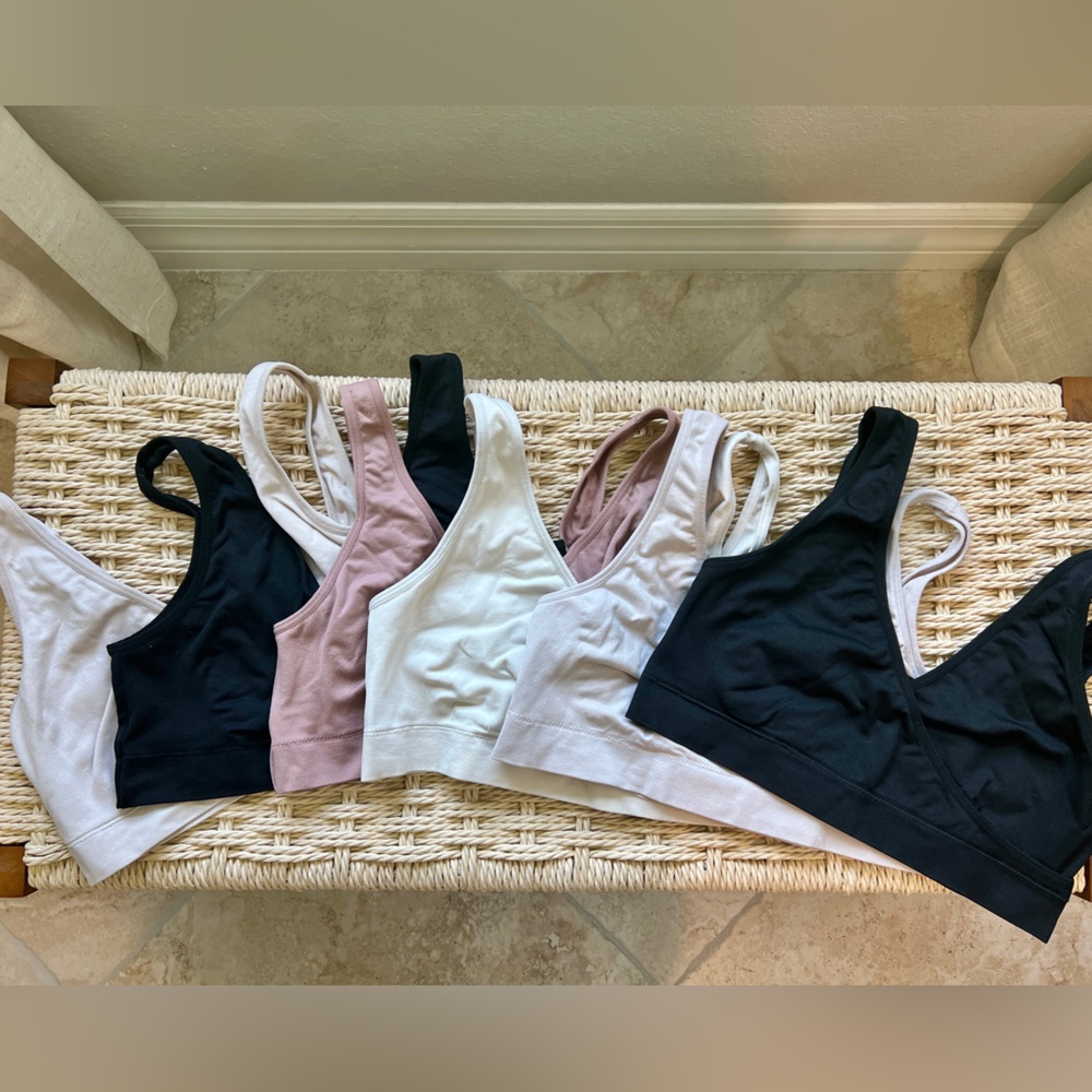 6 Pack of Seamless Nursing Bras